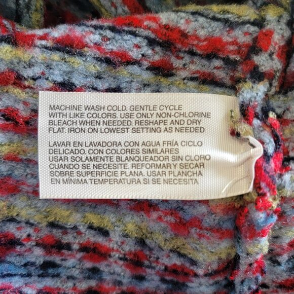 Vintage Arizona Jean Women M Fuzzy Floral Sweater Vest NWT 90s Y2K Cottagecore - Picture 9 of 10